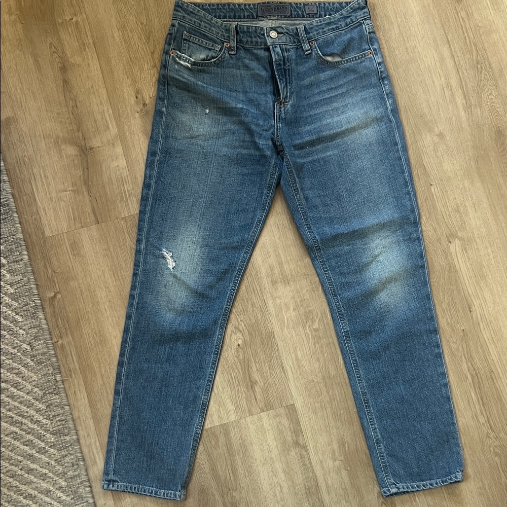Lucky Brand Blue Jeans, size 2 Women’s, straight leg jeans